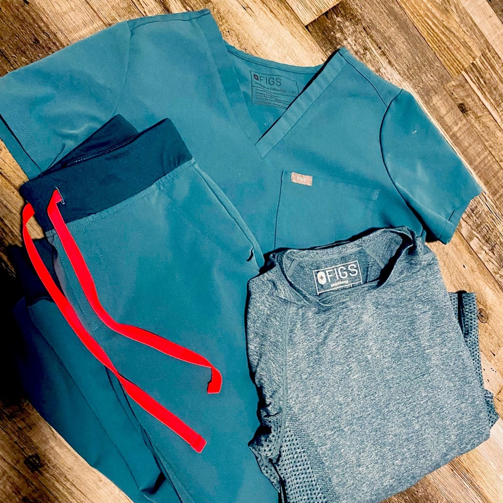 Figs XS Blue Set